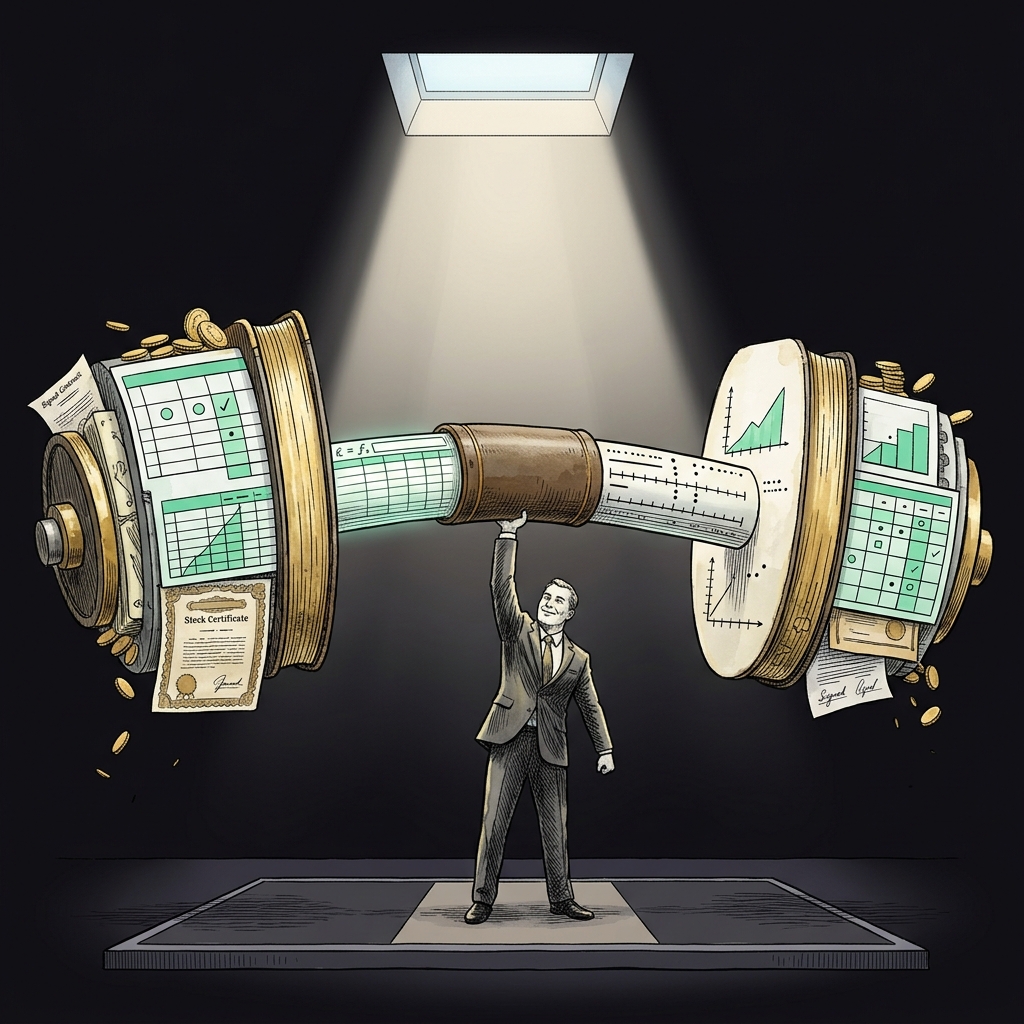 Rule of 40 Denominator Games: Why Adjusted EBITDA Margin Inflates Your Score Past Investor Trust